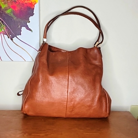 Coach Handbags - Coach Madison Phoebe Shoulder Bag Model # E1376-26224 Brown